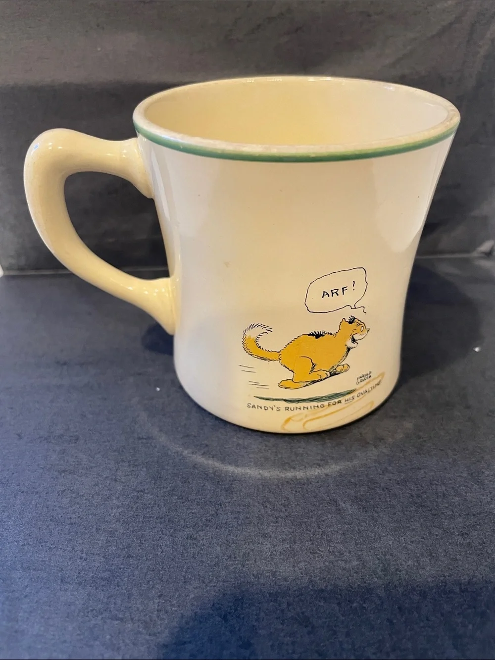 Vintage Little Orphan Annie Ovaltine Mug